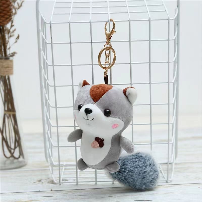 Squirrel Keychain