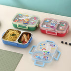 Stainless Steel Lunch Box With 2 Compartment