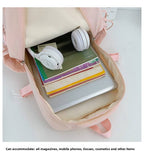 Korean Backpack With A Charm