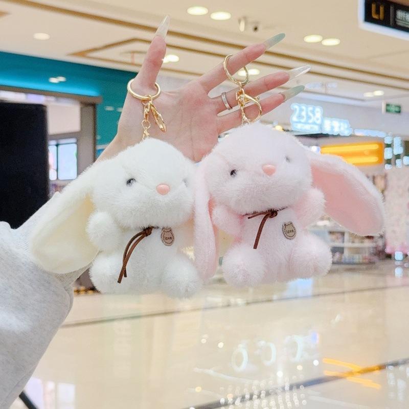 Cute Bunny Soft Toy Keychain