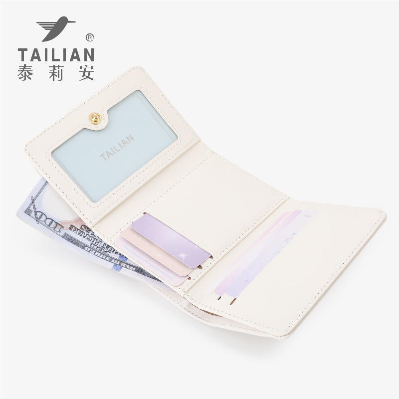 Korean Cat Trifold Wallet