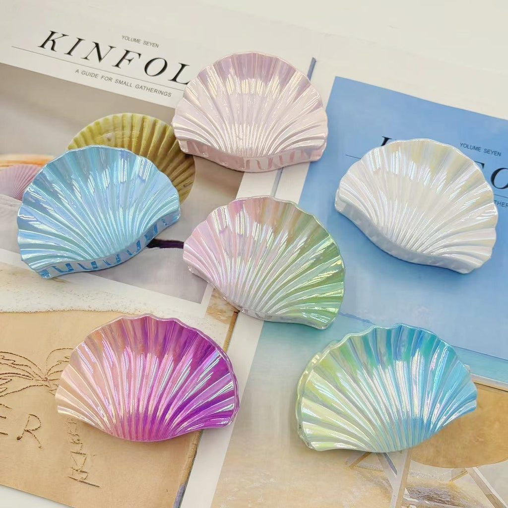 holographic shell small claw clips
