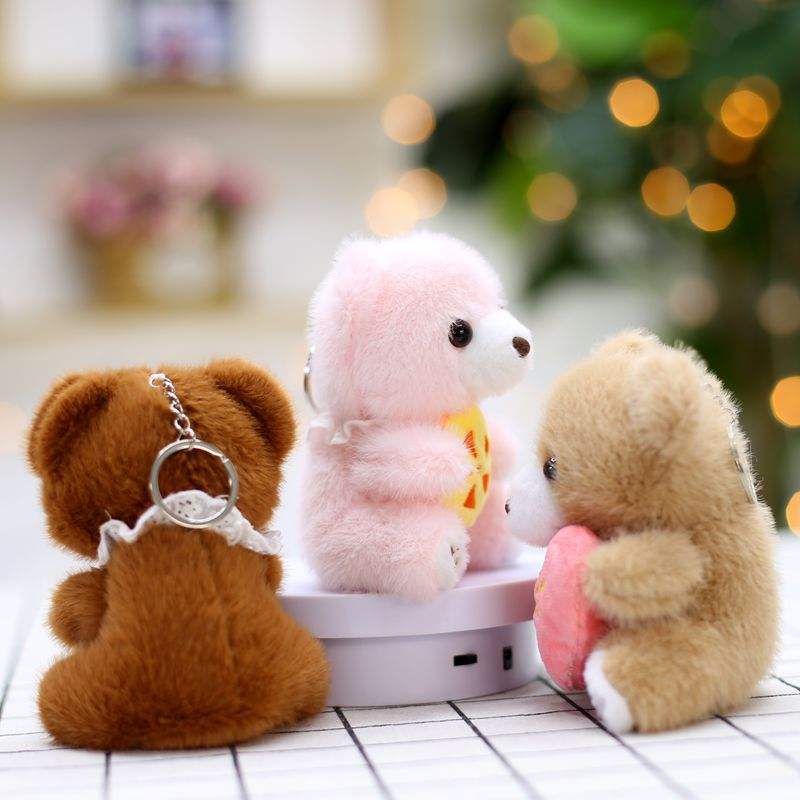 Cute Teddy Keychain