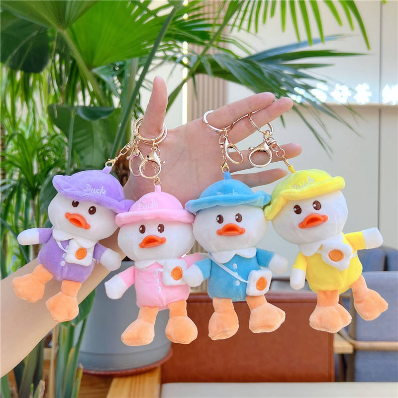 Duck Soft Toy Keychain