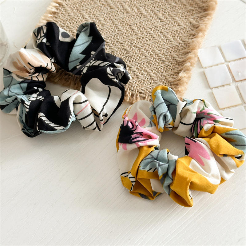 ✨ Chic Printed Scrunchies