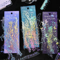 Colorful Butterfly Strips Stickers
