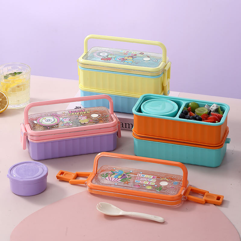 Double Layered Tiffin Box