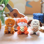 Teddy With Cookie Soft toy Keychain