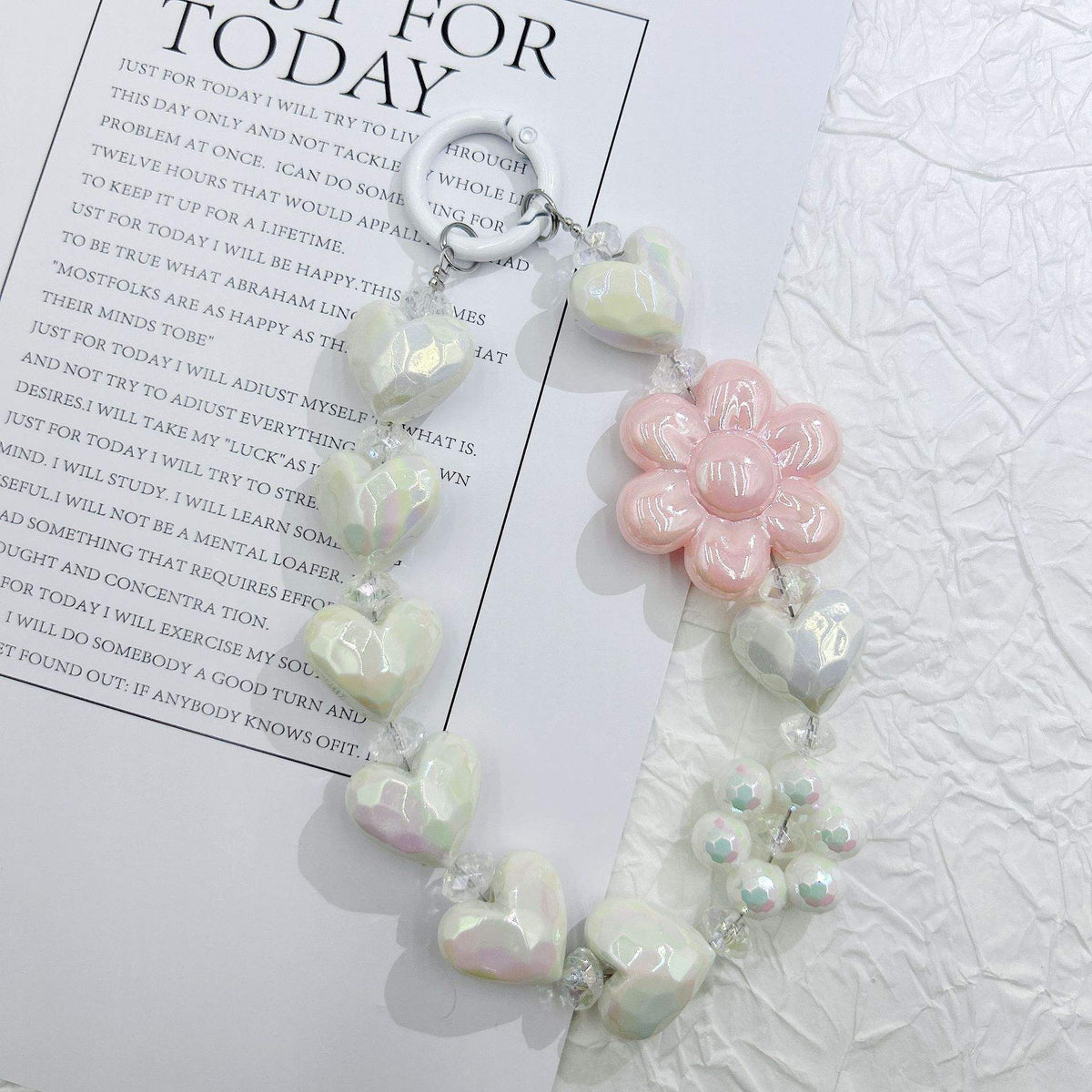 Cute Flower Phone Charm