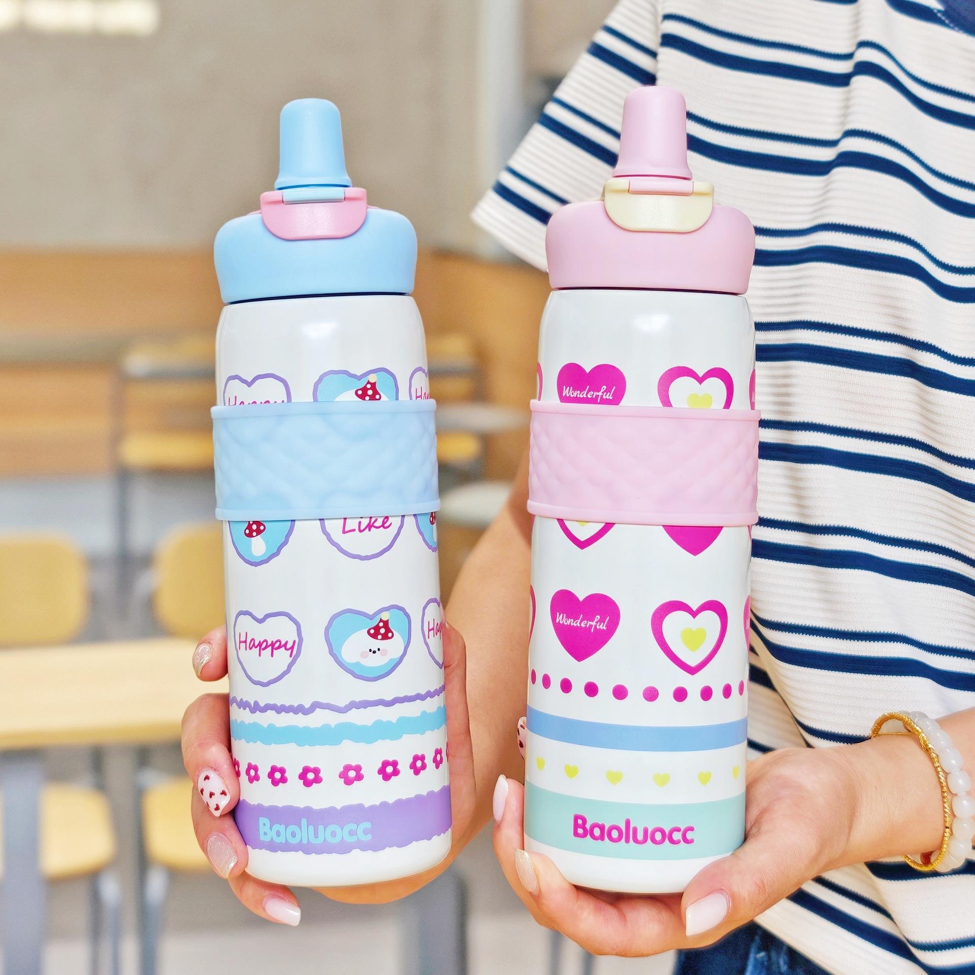 Kawaii Design Stainless Steel Bottle