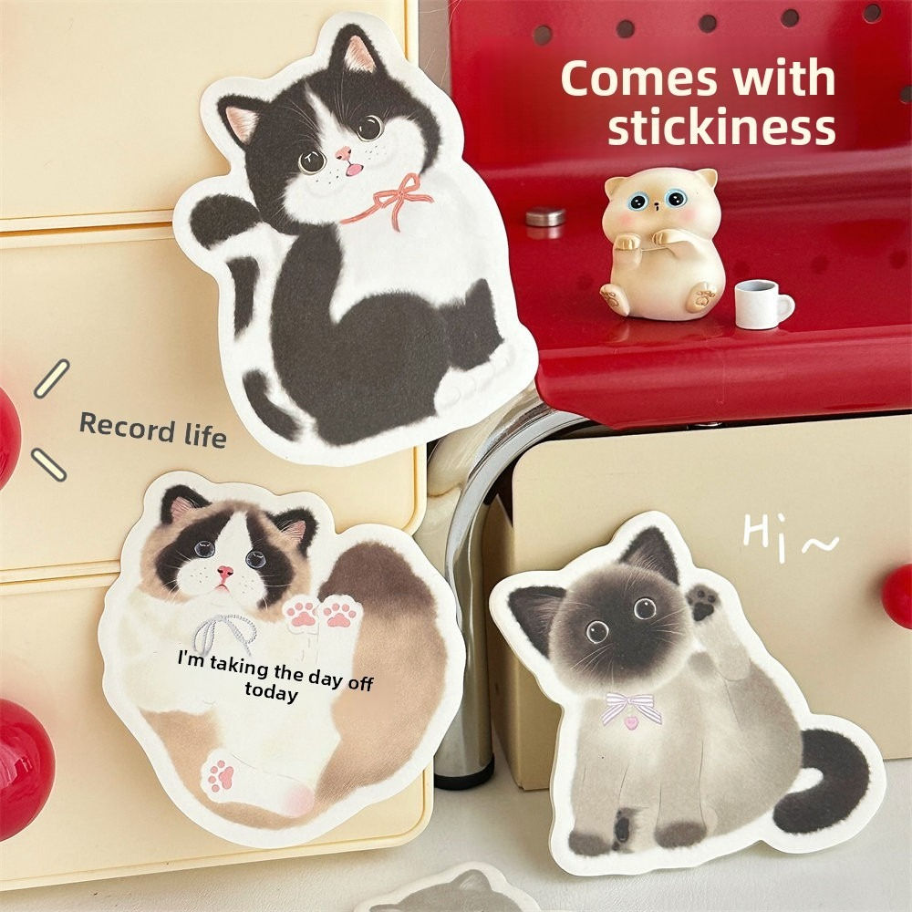 Adorable Cat Sticky Note
