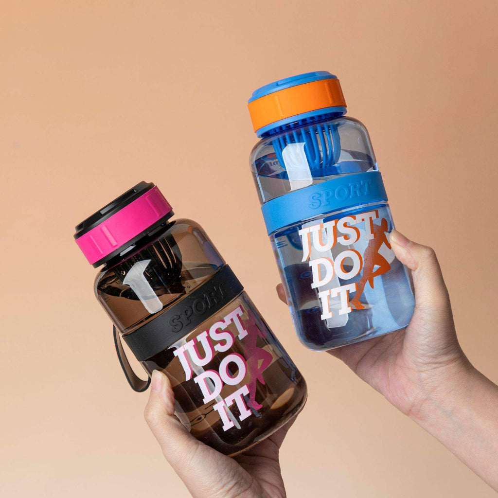 Cute Quoted Water Bottle (600 mL)