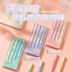 Kawaii Glitter Highlighter (Set Of 4)