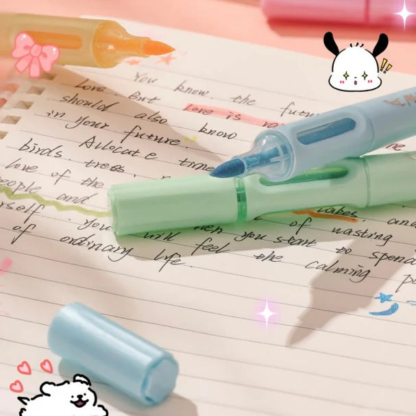 Kawaii Glitter Highlighter (Set Of 4)