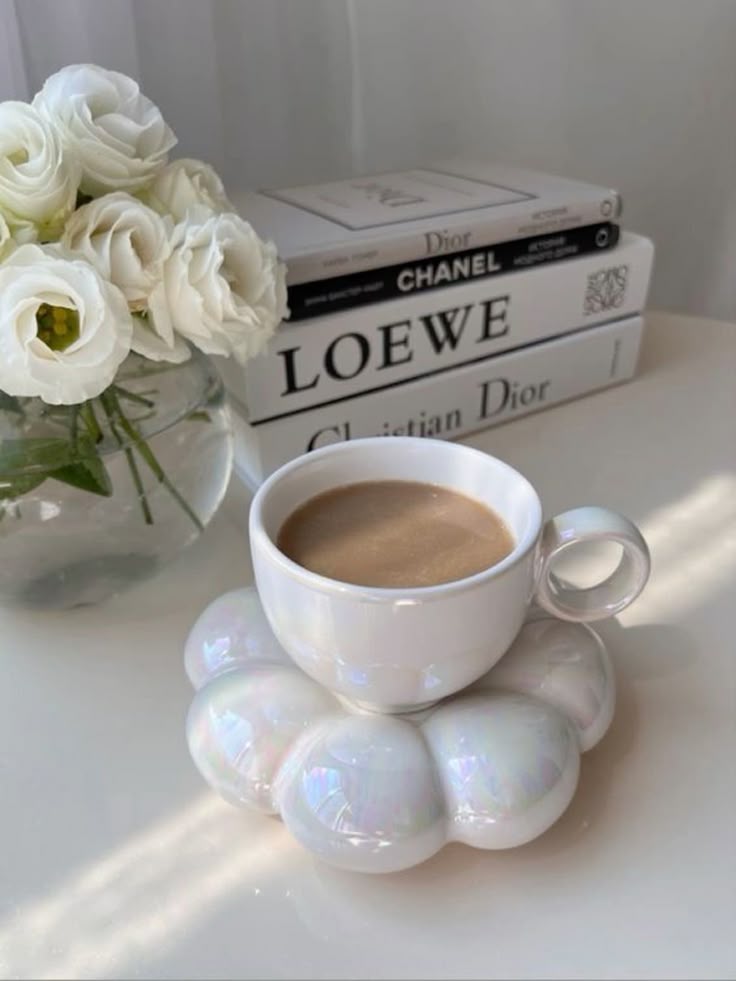 Chrome Glazed Perfection Pinterest Mug and Plate ✨ — Shine Meets Style