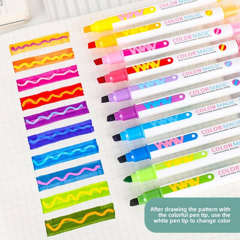 Color Magic Erasable Highlighter (Set of 10)