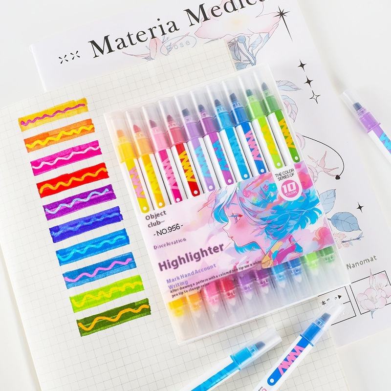 Color Magic Erasable Highlighter (Set of 10)