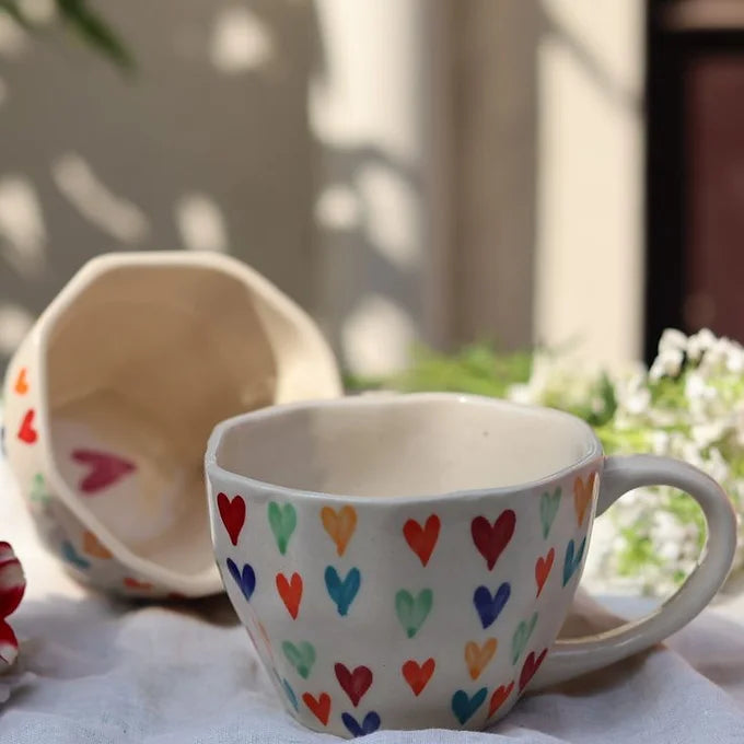 Hearts All Around Mug