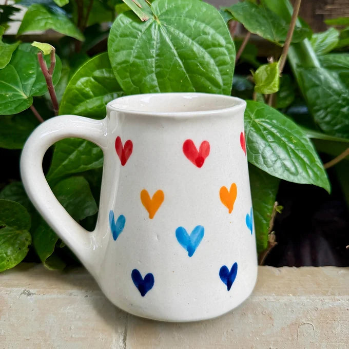 Timeless Heart Glass Mug
