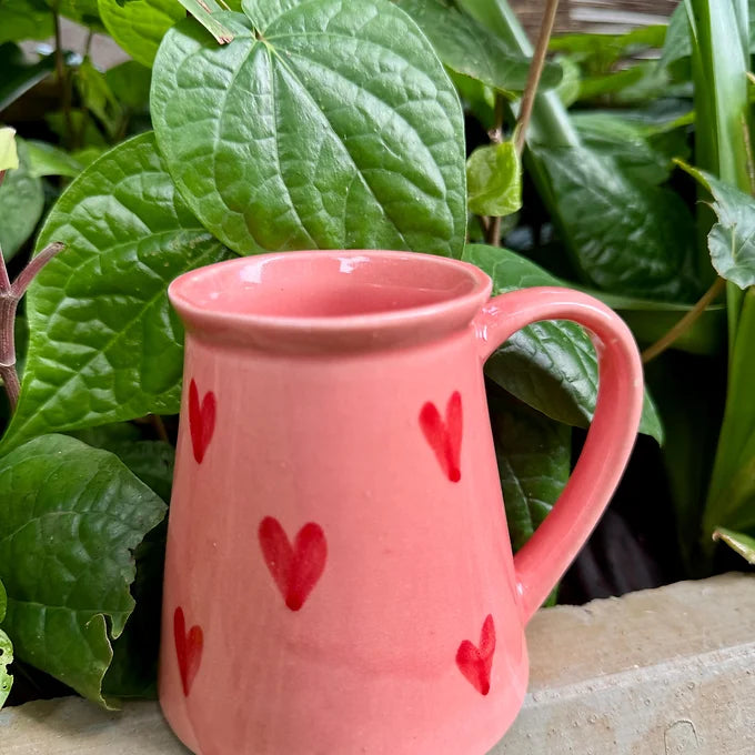 Pink Glass Mug
