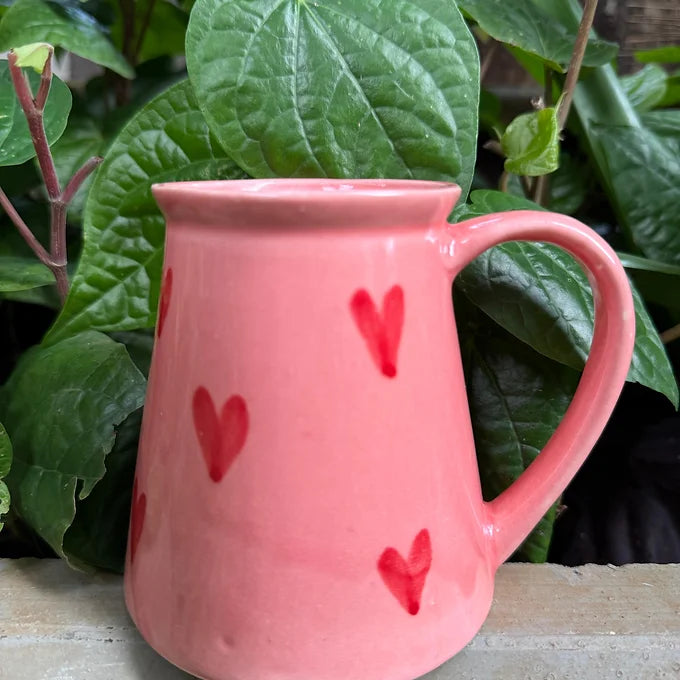 Pink Glass Mug