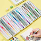 Panda Acrylic Double Side Marker (Set Of 36)