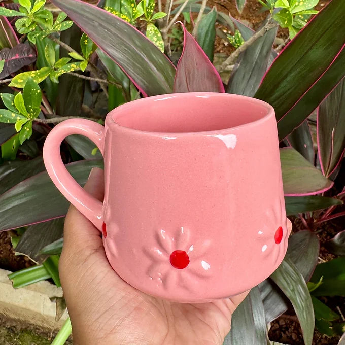 Pink Lily Mug