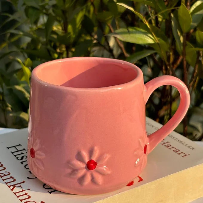 Pink Lily Mug