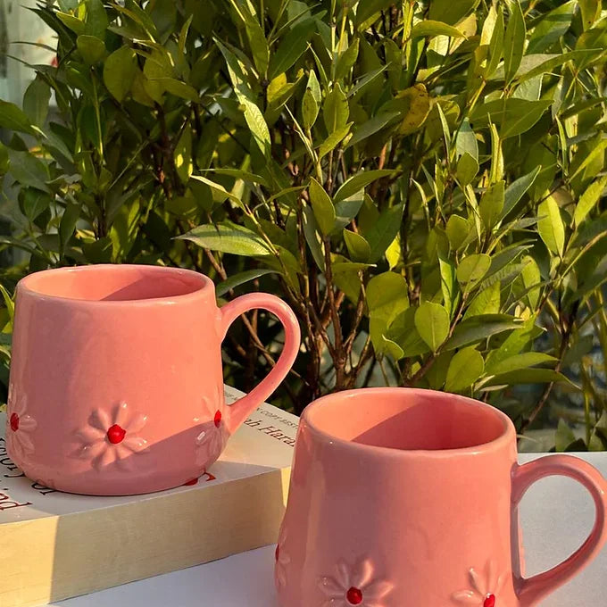 Pink Lily Mug