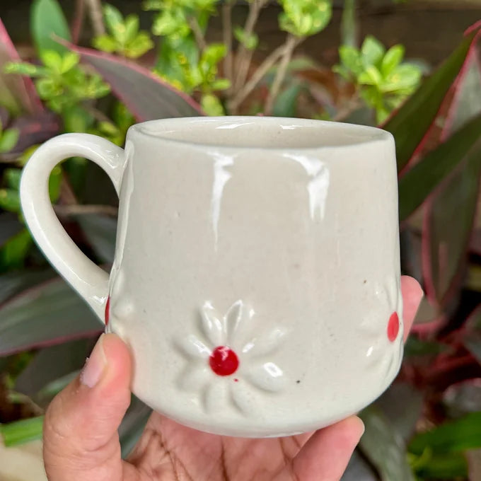 White Lily Mug