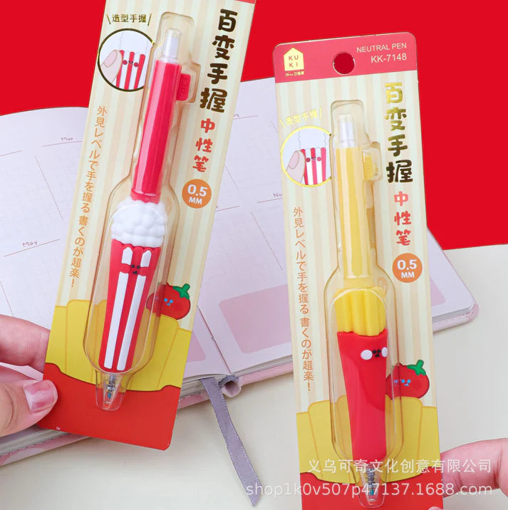 Fries And Popcorn Pen ( 1 pc)