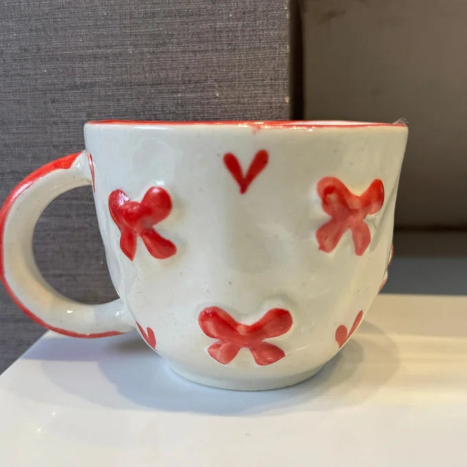 Red Bow Mug
