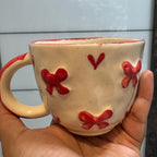 Red Bow Mug