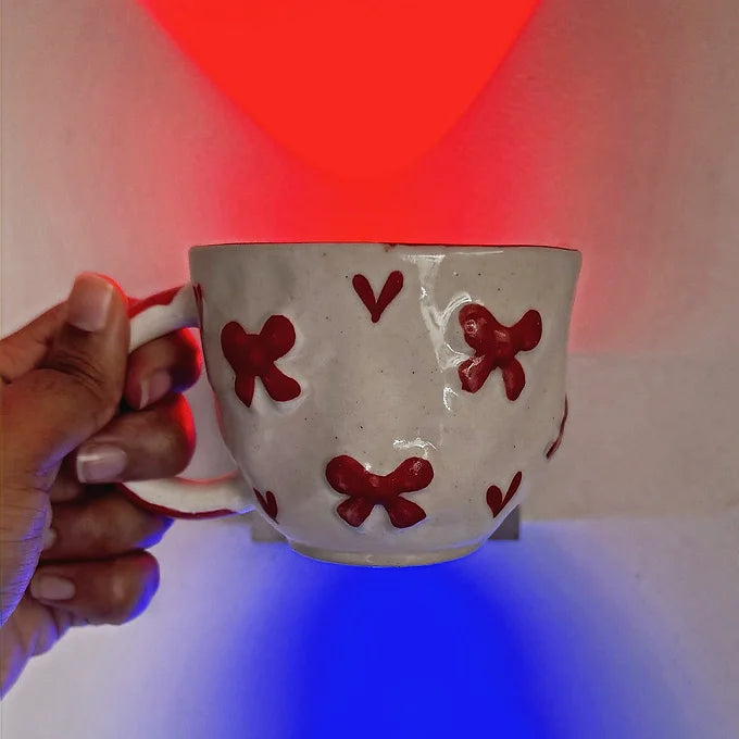 Red Bow Mug