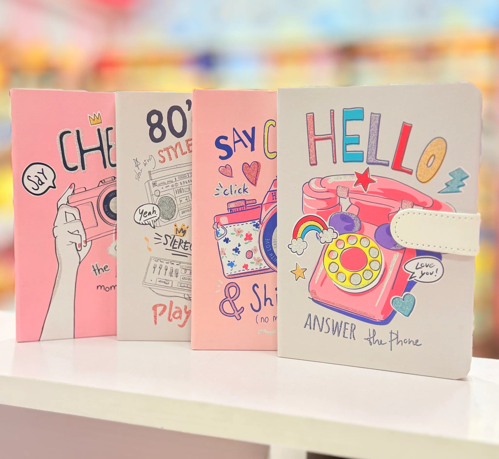 Say Cheese Diary With Magnetic Flap