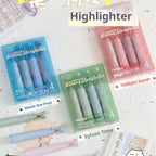 Bluesy Highlighter (Set Of 4)