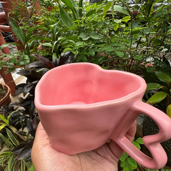 Pink Heart Mug