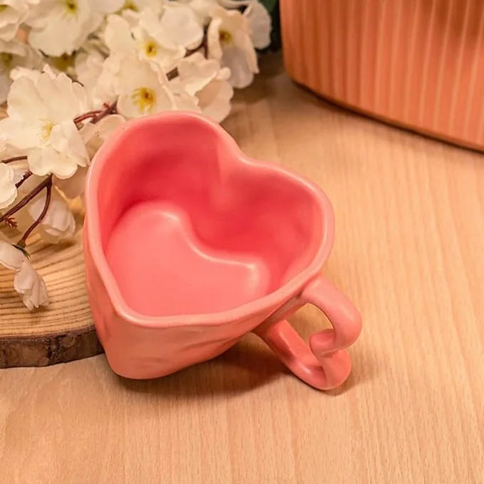 Pink Heart Mug