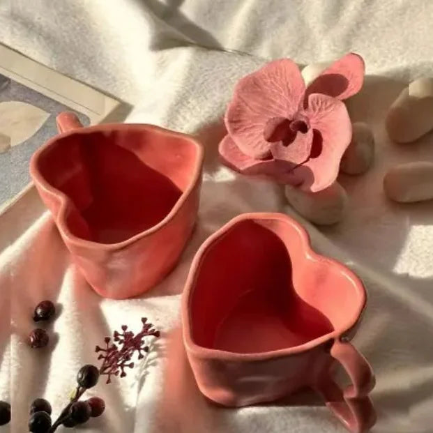 Pink Heart Mug