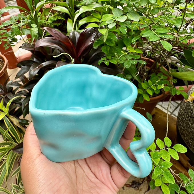 Blue Heart Mug