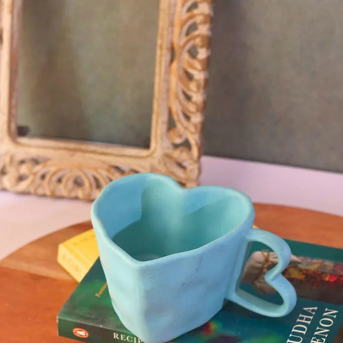 Blue Heart Mug