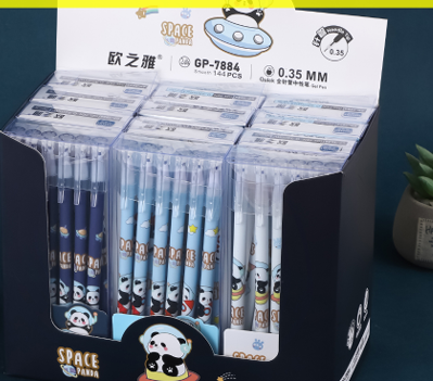 Panda Space Erasable Pen (Set Of 12)