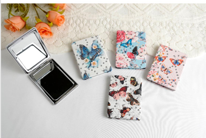 Butterfly Design Compact Mirror