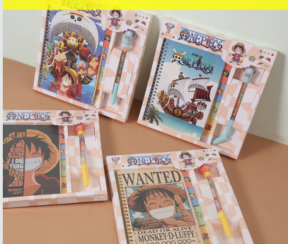 Monkey D Luffy Diary & Pen