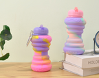 Silicon Collapsible Sipper Bottle (600 ml)