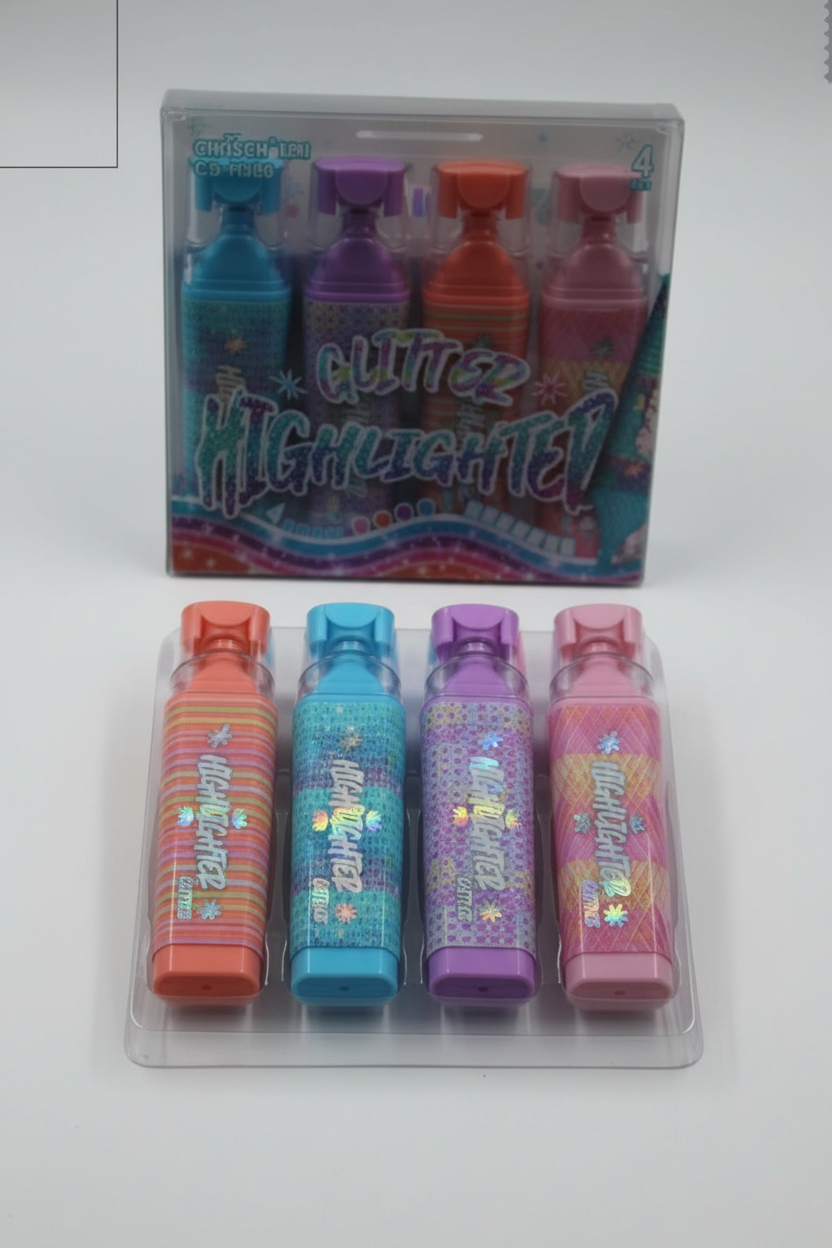 Glitter Highlighter (Set Of 4)