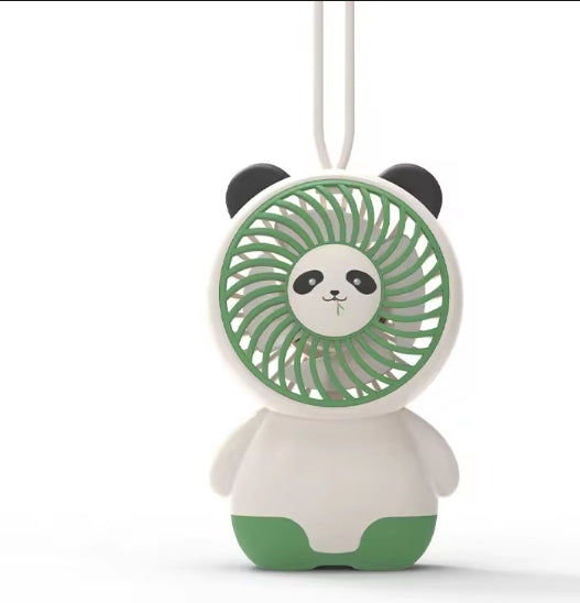 cute panda mini fan