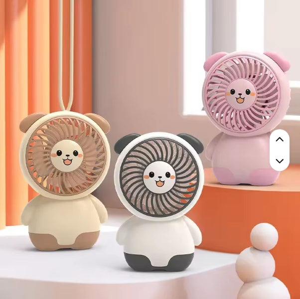 cute panda mini fan