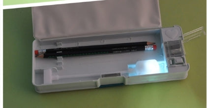 Magnetic Compass Box Within Built Lamp