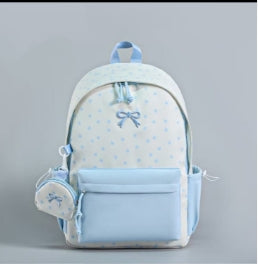 Cute Bow Print Bag